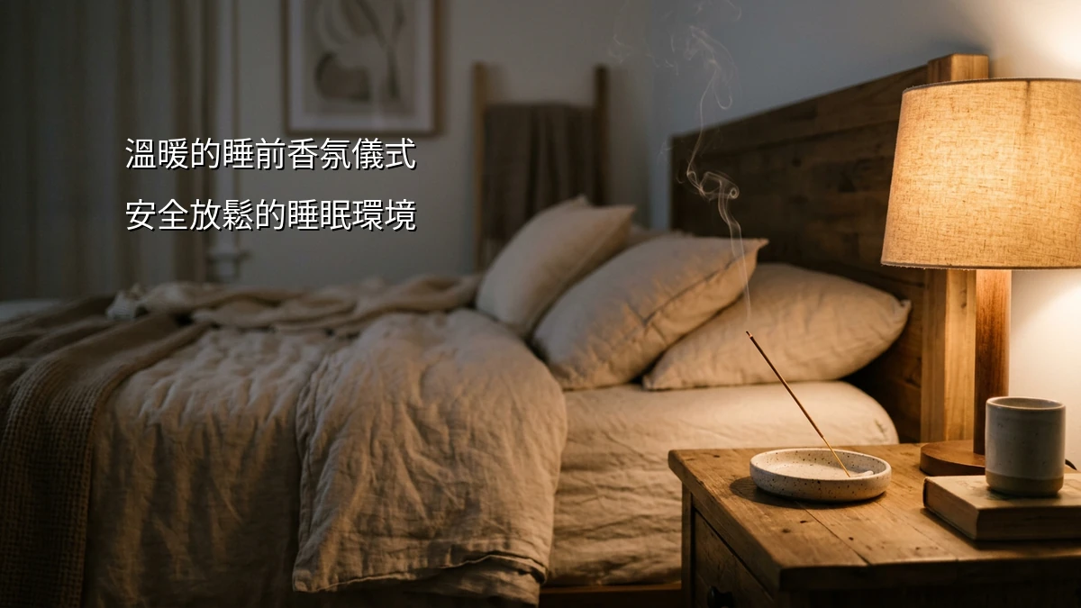 擔心煙霧的初學者也能輕鬆上手的睡前線香挑選與安全使用指南