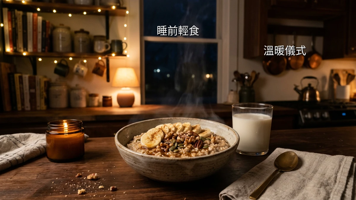 經常加班者也能在十分鐘內完成的睡前輕食搭配指南